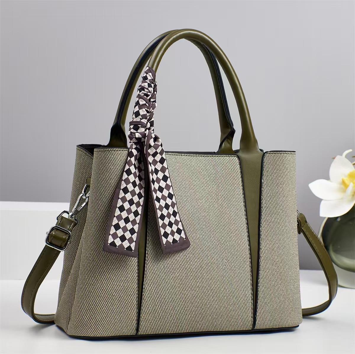 woman solder bag