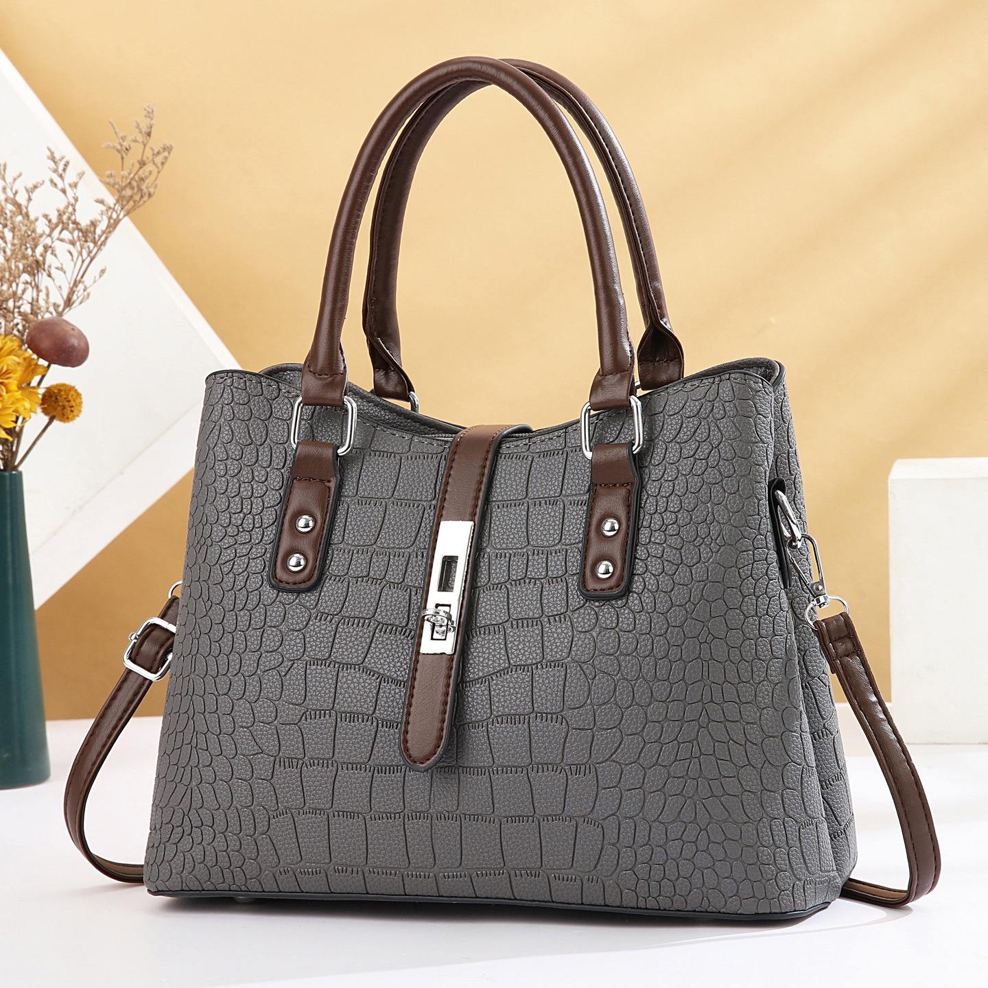 woman solder bag