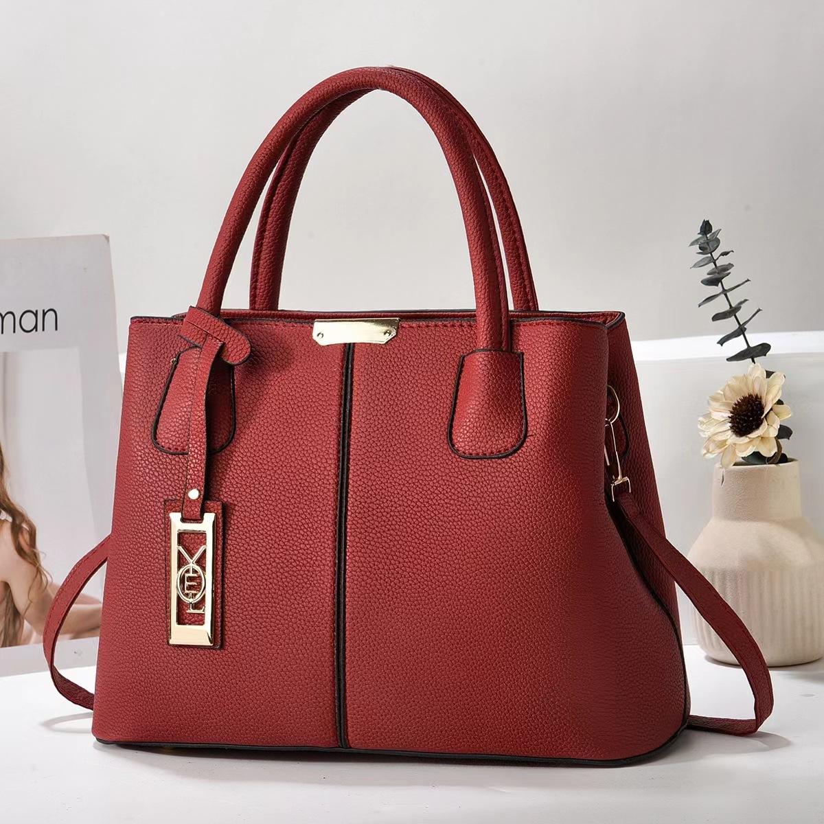 woman solder bag